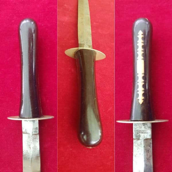 A 19th Century English Naval Dirk, blade engraved  CELEBRATED CUTLERY. Circa 1860.  Ref 2468.